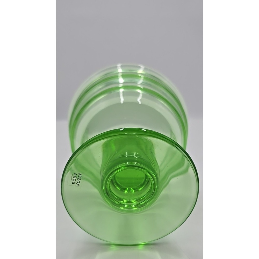 VTG KOSTA BODA By Me Green Footed Bowl Martti Rytkonen - Picture 3 of 9